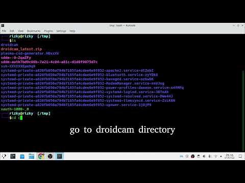 How to install droidcam on Linux Ubuntu
