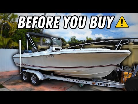 How To Inspect A USED BOAT! DON'T Make These Mistakes!!!