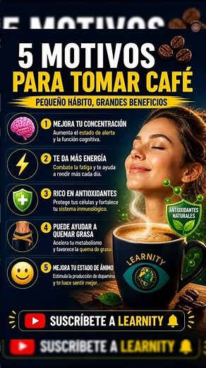 5 beneficios del café que debes conocer ☕