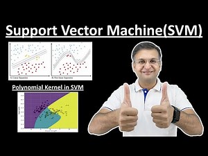 2.7 Support Vector Machine (SVM) | Linear Vs Non-Liner | Polynomial Kernel | Gaussian (RBF) Kernel