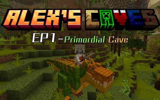 [千村的minecraft MOD介绍] Alex's Caves Ep1-原始洞穴（Primordial Cave）