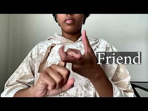 "aint that your friend" | VIRAL TIKTOK ASL| ASL BASICS | American Sign Language for beginners