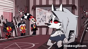 HELLUVA BOSS - Spring Broken Episode 3 but only when Loona is on screen on Make a GIF