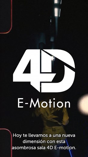 Te presentamos nuestra sala 4D E-Motion. Experiencia sin igual con movimiento, viento, agua, y más, sincronizados con la acción en pantalla. 🌪️🌊 ¡Ven y vive el cine en otra dimensión! 🍿🎬 🎟️ ¡Compra tus entradas ahora en www.cinecenter.com.bo o en nuestra App oficial Cine Center Bolivia. #4DE-motion #SantaCruz #Cochabamba | Cine Center Bolivia