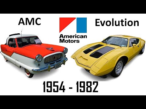 AMC Cars - Models by year 1954 1982