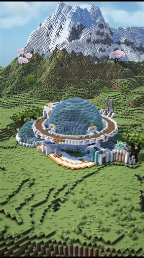 Minecraft Sci-Fi home #minecraft #minecraftbuilding #minecrafttimelapse