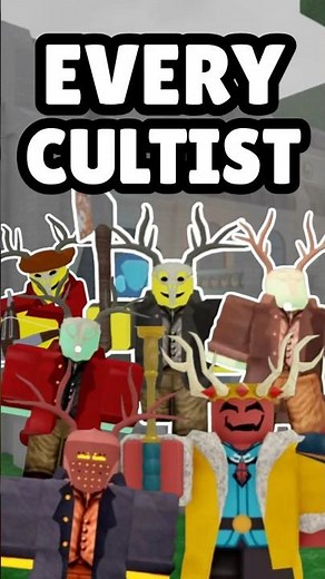 Every CULTIST in 99 Nights EXPLAINED! 😱 All Cave & Boss Cultists! #99Nights #Roblox #99nightsupdate