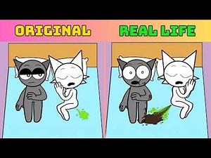 Gray x Wenda - What Went Wrong ?💨 - Best Incredibox Sprunki | ORIGINAL vs REAL LIFE