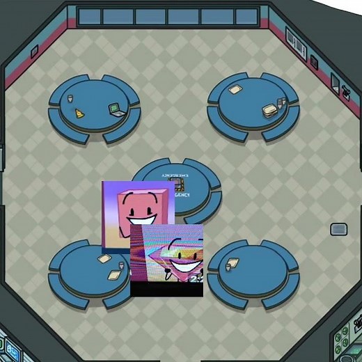 among us but bfdi #bfb #bfdi