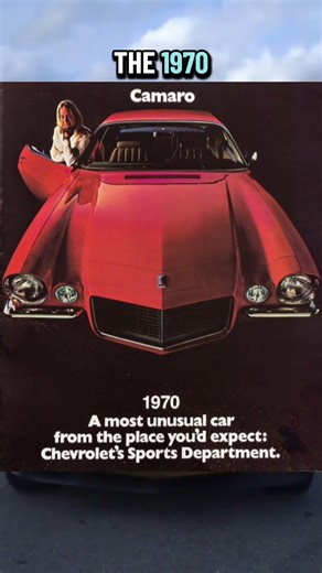 1970 Was the First Year for the Split Bumper Camaro