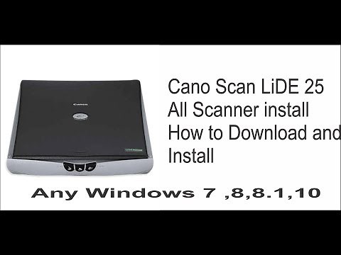 How to install Cano Scan LiDE 25 ||How to Install all Printer ||How to ||99 point || azeem joogi