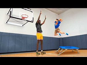 1v1 Basketball vs. Real Life Giant!