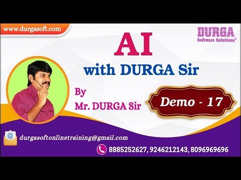 AI with DURGA Sir tutorials || Demo - 17 || by Mr. DURGA Sir On 28-01-2026 @7PM (IST)