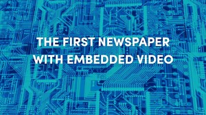 Let the future cola present you what newspapers should look like. Introducing papr, the first newspaper with embedded video. Experience the taste of the future like never before. This futuristic concept is brought to you by the all-new Pepsi. BOLD TASTE.NO CALORIE. DRINK THE FUTURE NOW #pepsiboldtaste #drinkthefuturenow | Pepsi Malaysia