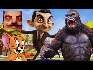 Hello Neighbor - New Neighbor Jerry King Kong Flash Mr Bean Full History Part 1421 Gameplay