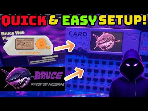 Fastest & Easiest Way to Flash M5Stack Cardputer w/ Bruce Firmware (Pen Testing Setup in 1 Minute!