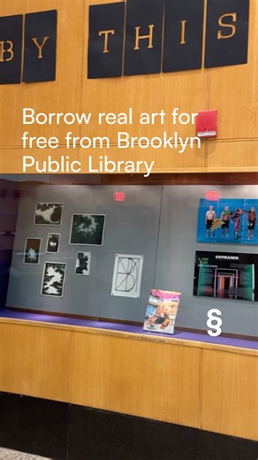 Surface§cape on Instagram: "New way to live with art: you can borrow artworks for free for three weeks from the exhibition “Letters for the Future” at the Brooklyn Public Library, a show curated in collaboration with Department of Transtormation (@dept_of_transformation) An exhibition about language and text as both artistic subject and material, it also provides resources on disability justice and access. This exhibition also revives and pilots BPL’s previous efforts on an art lending program. 