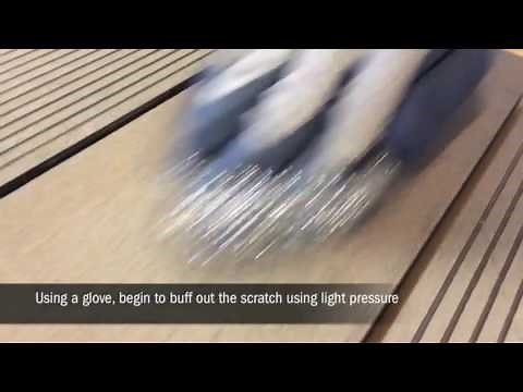 How To Repair Scratches on Composite Decking ZomeTek
