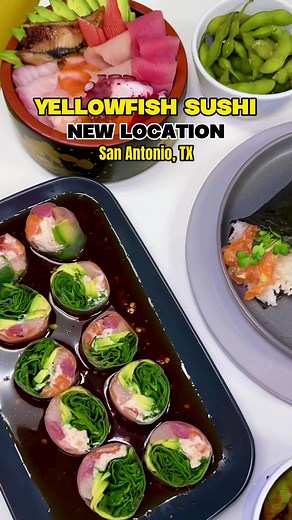 All You Can Eat Sushi at Yellowfish Sushi in San Antonio