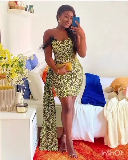 Kitenge Short Dresses: Latest Designs & Styles 2023-2024
