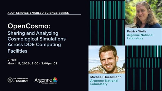 OpenCosmo: Sharing and Analyzing Cosmological Simulations Across DOE Computing Facilities | Argonne Leadership Computing Facility