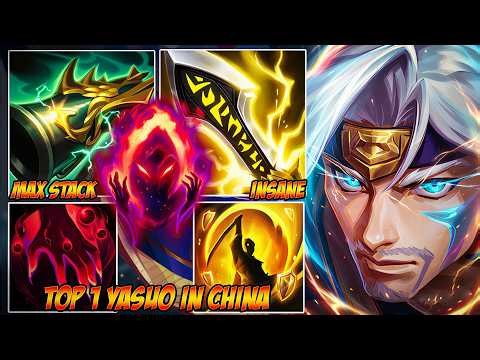 Wild Rift China Top 1 Yasuo - You Can’t React to This Chinese Yasuo