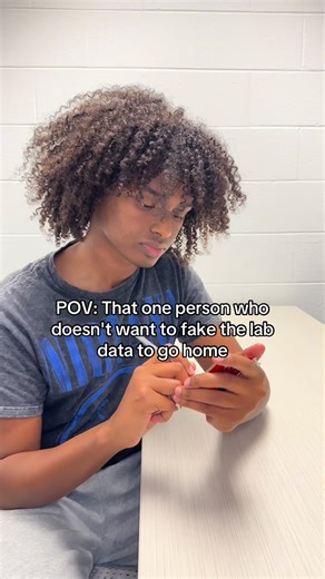 musab on Instagram: "POV: That one person who doesn't want to fake the lab data to go home"