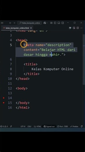 Atribut Content HTML untuk Pemula – Meta Tag & SEO Dasar