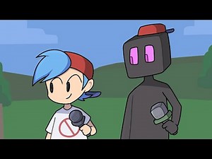 Enderman's mic - FNF Minecraft (animation/comic)