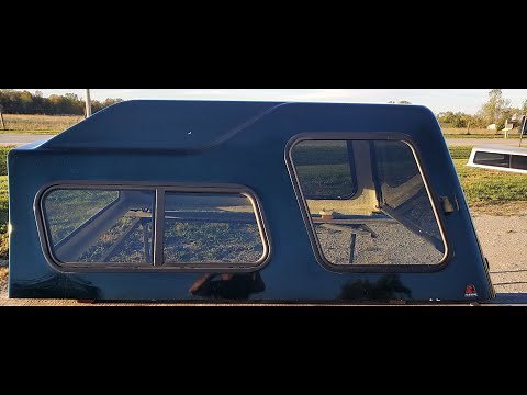 Walk around of Used Leer 122 Series cab high truck topper for sale 09-18 Ram 6.4 S/B & 19-22 Classic