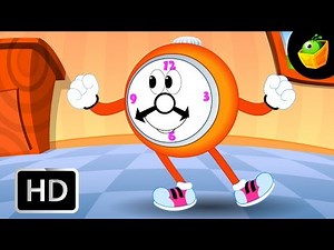 Tick Tock - English Nursery Rhymes - Cartoon/Animated Rhymes For Kids