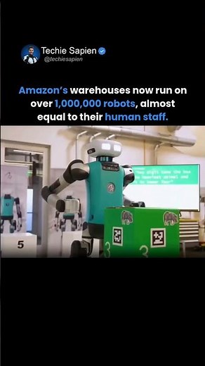 Amazon’s Robot Army Has Reached 1,000,000! 🤖🔥
