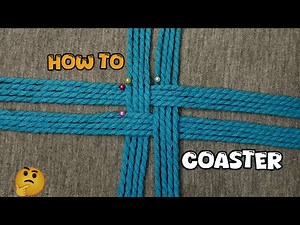 Macrame DIY : Mastering the Square Knot !! (DIY Coaster)🤔