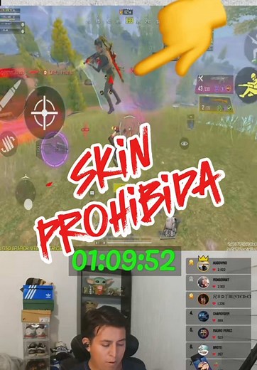 Skin prohibida 😱 #codmviral #callofdutymobile #codhumor #aarontv