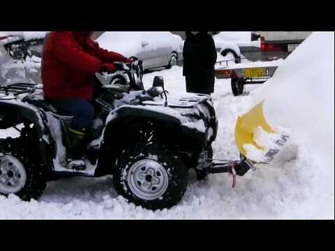 ATV MOOSE RM4 SNOW PLOW GRIZZLY スノープラウ 排土板 除雪機 バギー