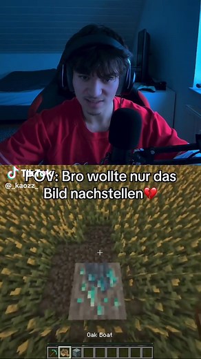 Falscher Skin beim Minecraft Gameplay: Ein lustiger Clip