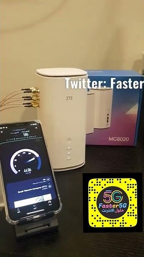 جديد تركيب انتينا ميمو على راوتر ZTE 5G 2 الجديد MC8020 تعديل راوتر ZTE 5G