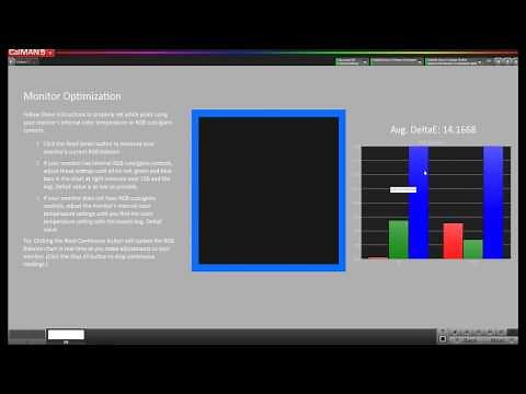 Calibrating Windows Computer Monitor Over the Network with CalMAN RGB