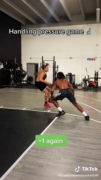 this is one of the biggest skills i see young players struggle with… this is an easy game to really compete and get better with! #basketballtraining