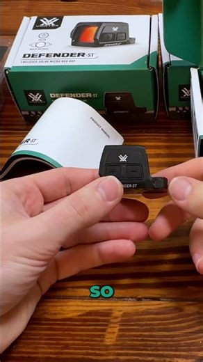 Gun Dot Battery Replacement Every 13 Years! Vortex Defender ST Enclosed