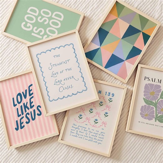 Christian Nursery Wall Art, Bible Verse Posters, Spring Home Decor (digital Download) B89 - Etsy Australia