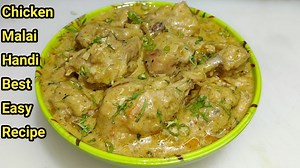34K views · 1.2K reactions | Chicken Malai Handi Recipe | Cooking With Chef Ashok | Facebook