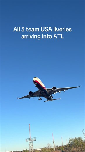 Delta Airlines: Team USA Liveries Arrive at ATL