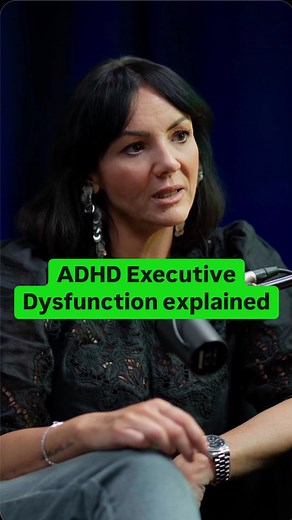 ADHD Chatter Podcast on Instagram: "ADHD executive dysfunction explained 🧠 Guest: @martinemccutcheon #adhd #adhdawareness"