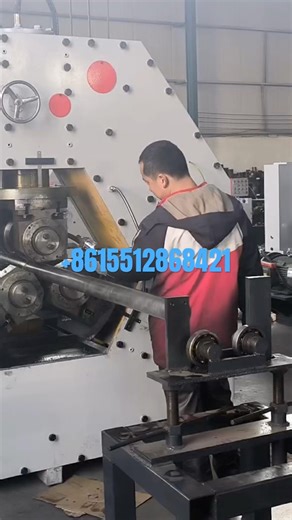 Three axis full rod thread rolling machine #shorts #metalworking
