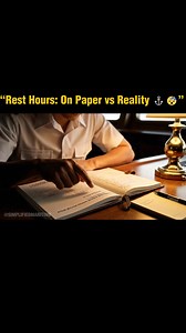 On paper: 10 hours of rest. Reality: Night watches, inspections, and fatigue that never ends. 👉 A logbook signature doesn’t erase exhaustion. #SeafarerLife #FatigueAtSea #SimplifiedMaritime | Simplified Maritime
