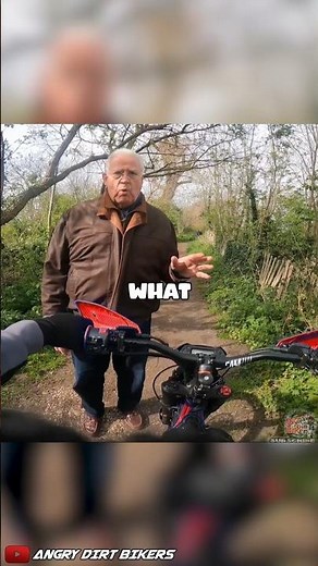 Man Warns Electric Biker