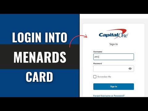 Menards Credit Card Login 2025 | Menards Big Credit Card Login for Online Payment | Menards Big Card