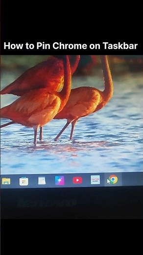 Pin Chrome On Taskbar