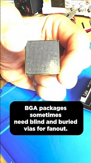 Getting Started with Blind & Buried Vias #pcbdesign #electronics #altium